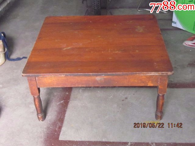 60-70年代老式实木炕桌