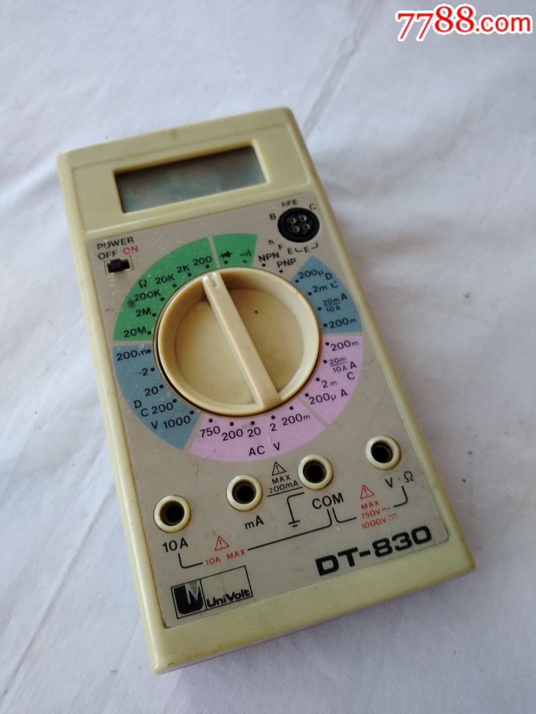 dt-830万用表