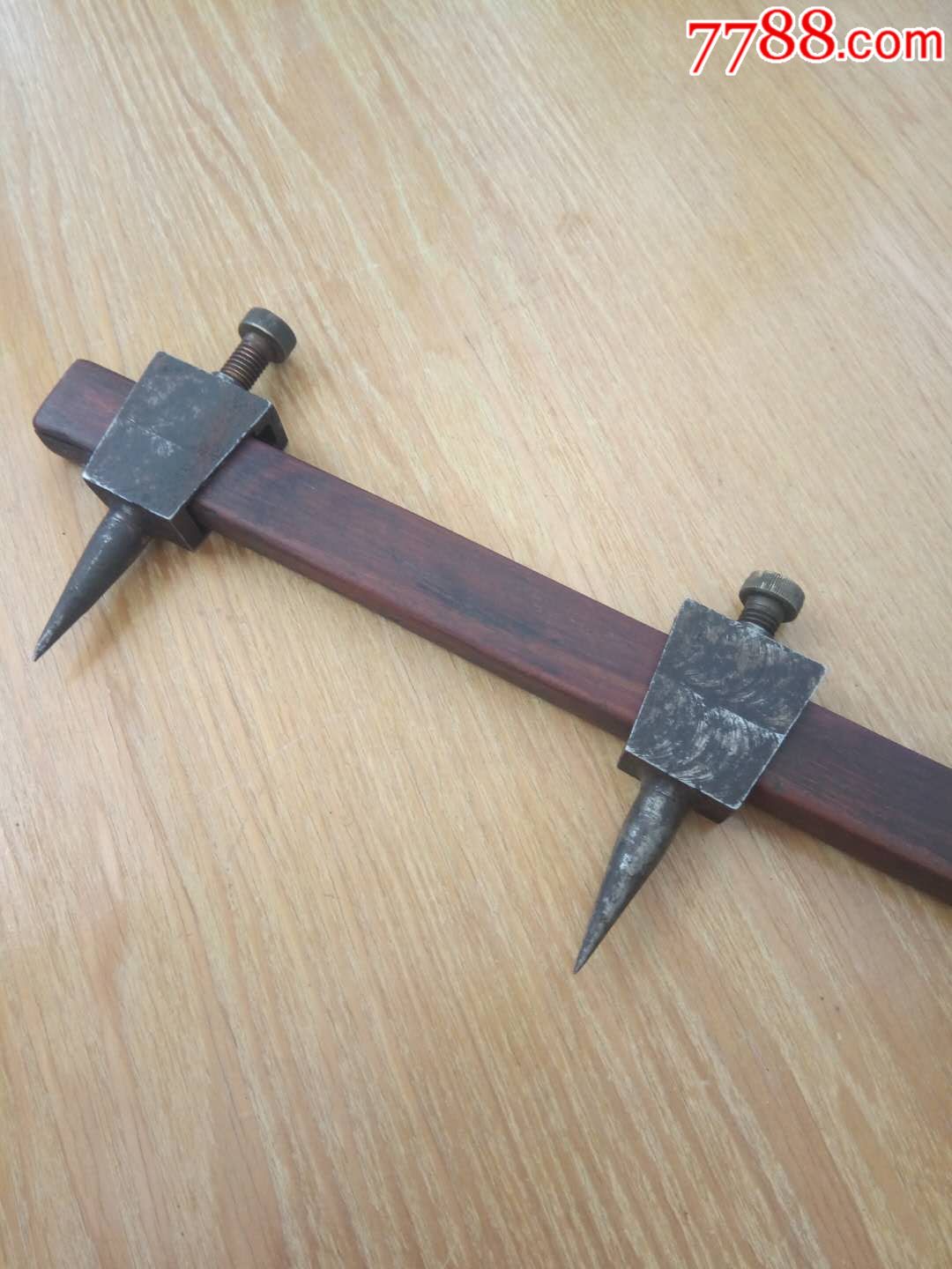 民国时期遗留木工工具划针画线工具一套