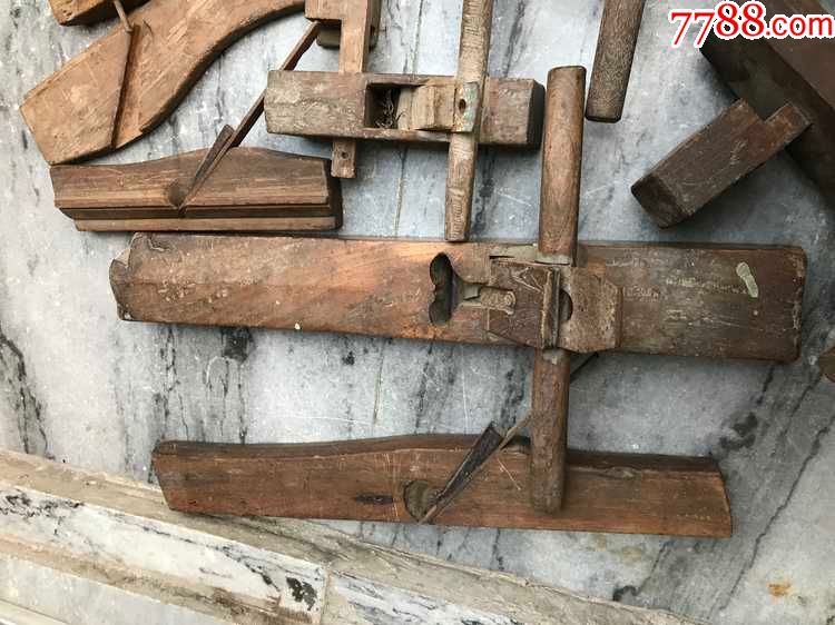 古董古玩收藏杂项清代推刨木工刨刨子木工工具