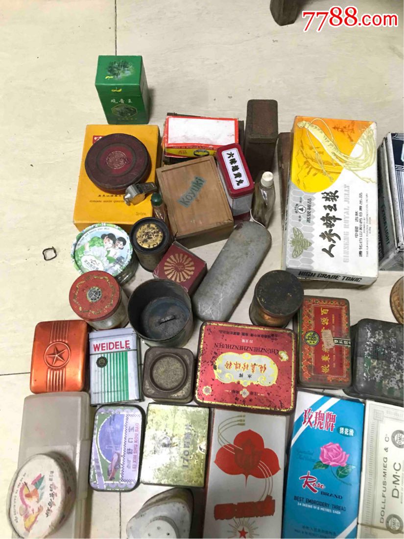 国产近现代包装盒/铁皮盒/纸盒
