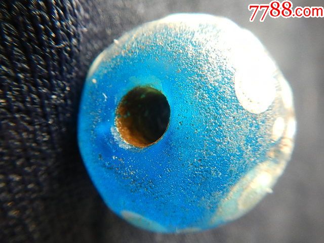 汉代蜻蜓眼琉璃珠