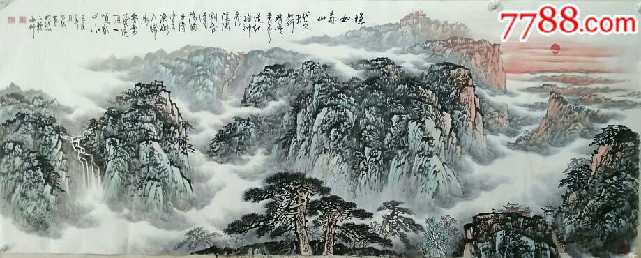 稳如泰山-价格:1100元-se67042315-花鸟国画原作-零售