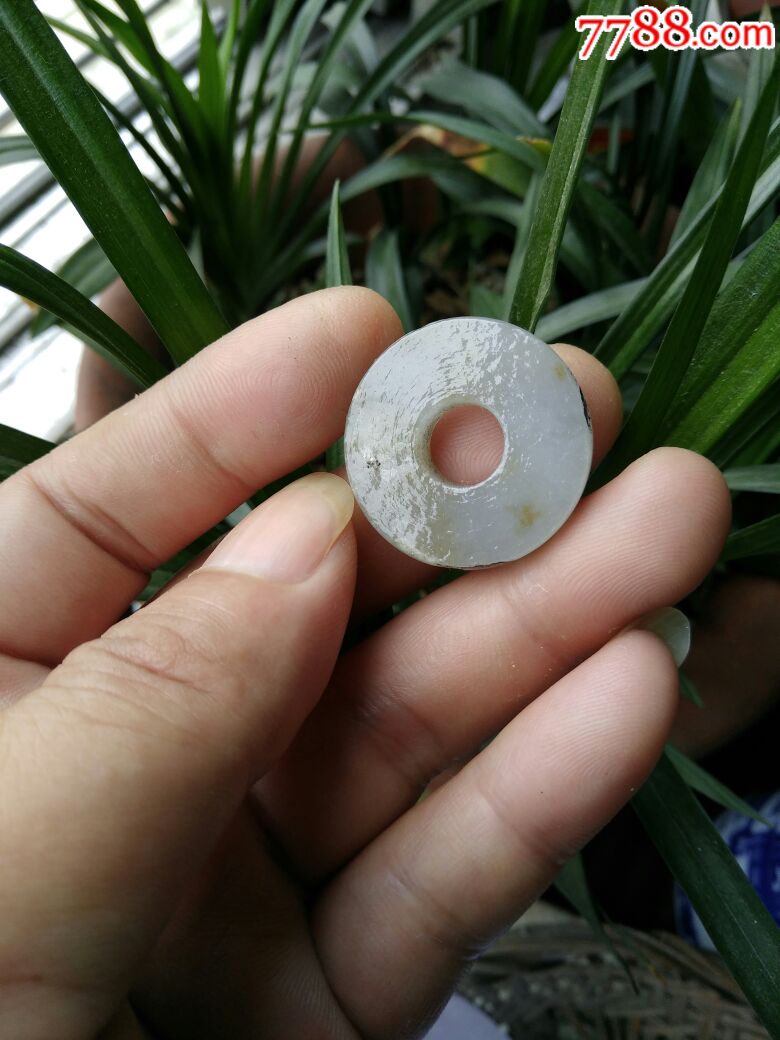 清代翡翠玉环