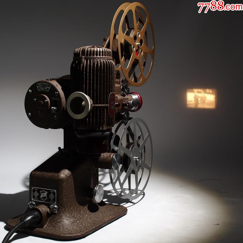 美国古董贝尔bellhowell16毫米16mm老式电影机放映机外交官