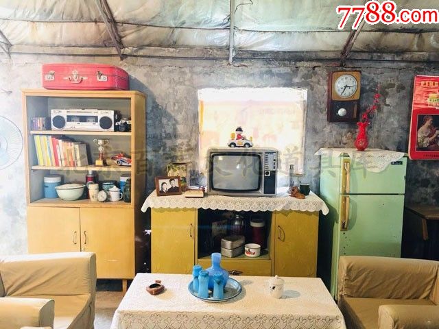 老物件老家具老场景80年代客厅书房场景一套老货旧货道具出租出售
