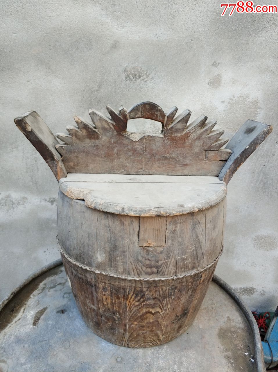 高45厘米直径20厘米是蒸饭用的桶不能装水