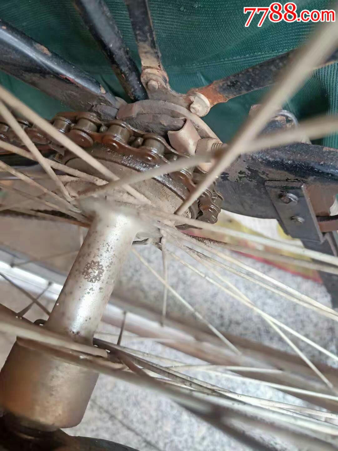 日本产老僧帽自行车