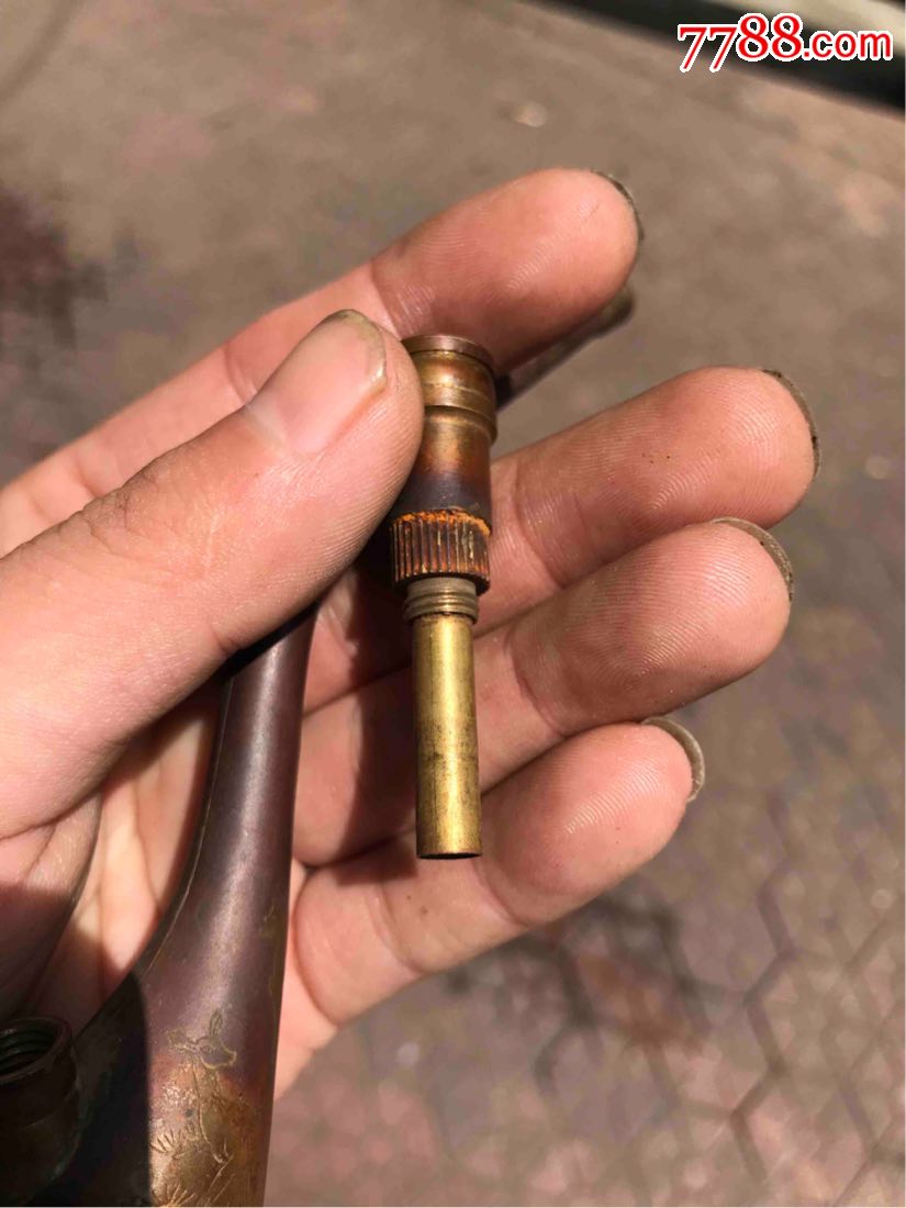 磁化水过滤烟斗铜烟斗_价格150.