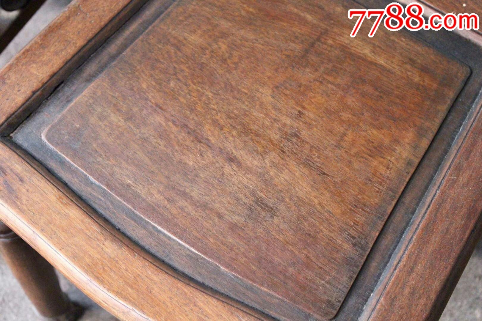 沪城好椅苏作古典民国花梨木香红木靠背椅椅子坐面茶几面板均为