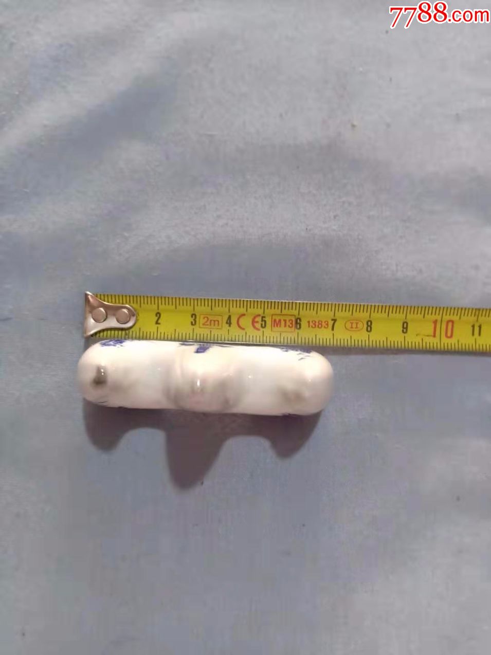 文房笔架,瓷制山型小笔架,6.5*4*1.8cm_价格8.
