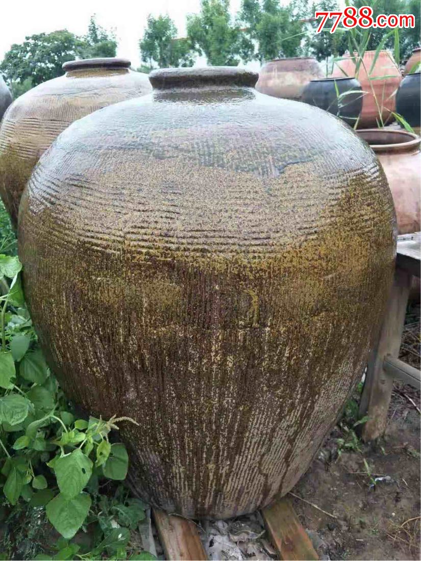 清代小口大酒坛_价格1680.