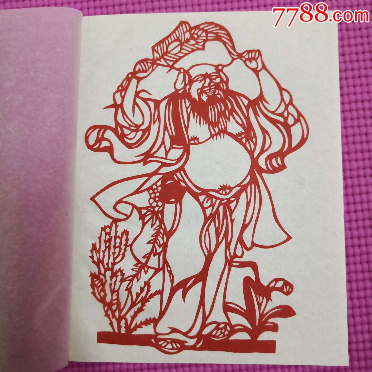 老剪纸,上八仙,8张/套