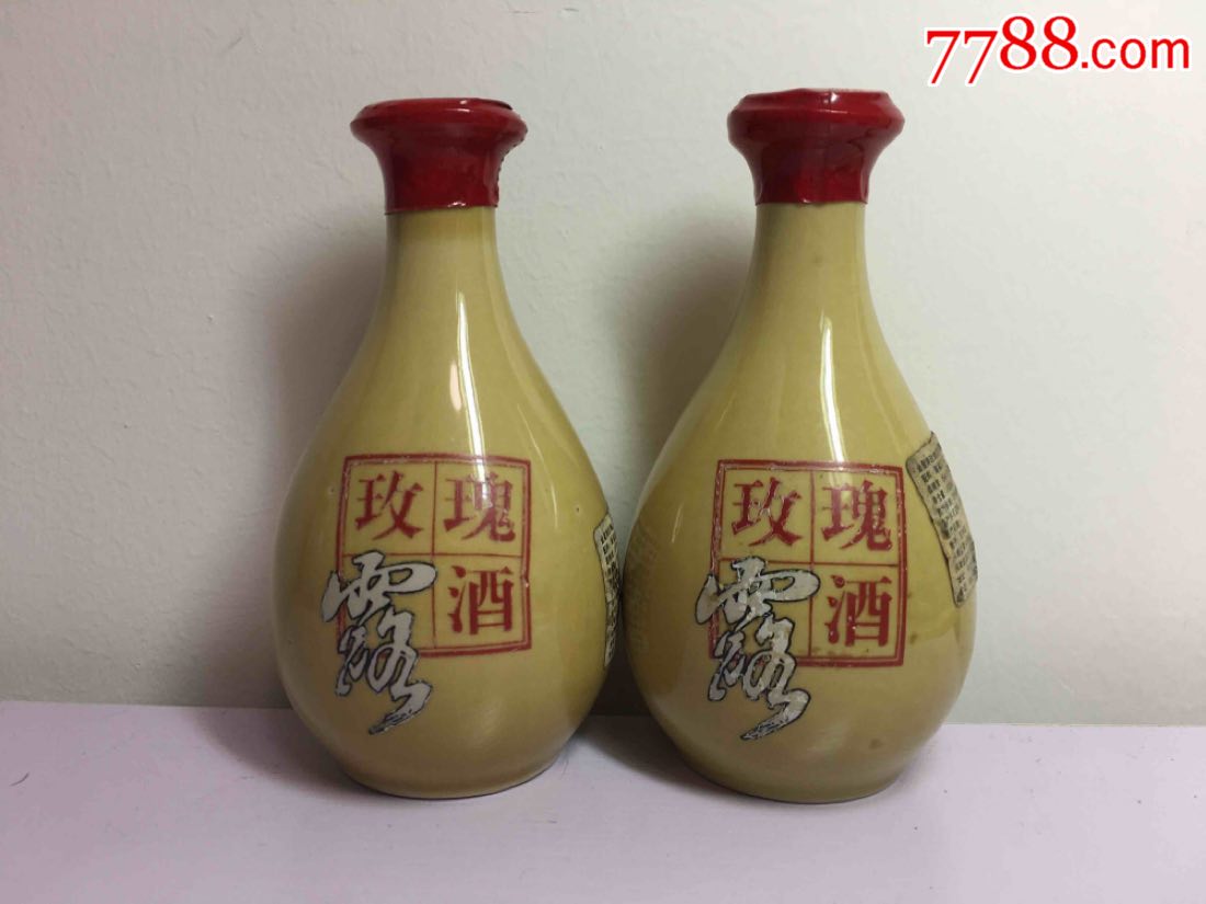 早期金星玫瑰露酒540ml两支小酒版