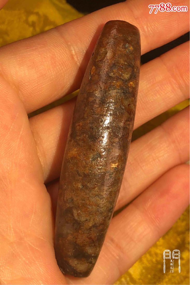 化石天珠