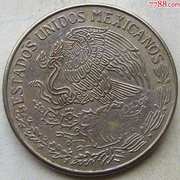 1971年墨西哥硬币1比索_价格3.