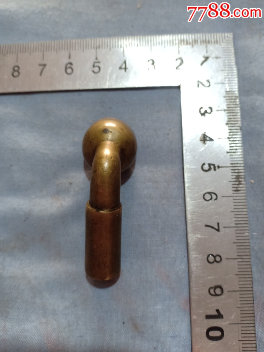 箱15清代铜制老烟锅452516cm