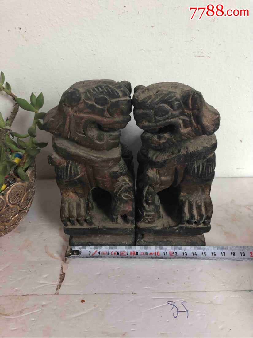 老木雕狮子