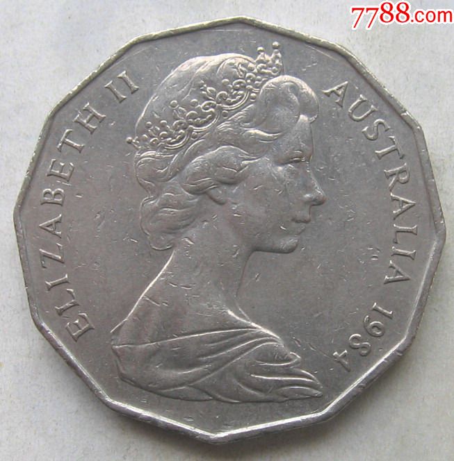 1984年澳大利亚硬币50分