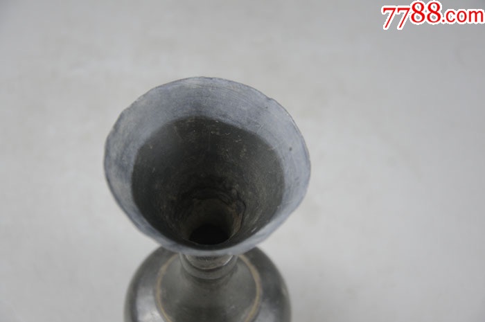 清代锡器锡酒壶民俗传世漂亮插花全品包老古董古玩陈设摆件收藏品