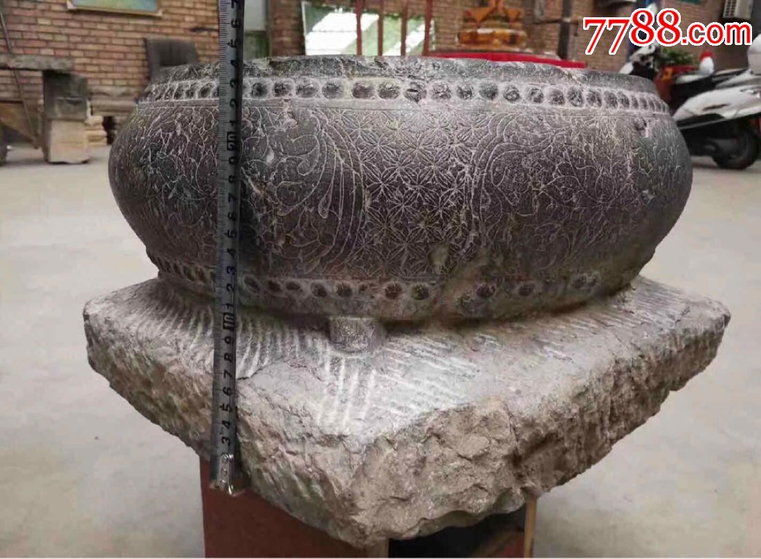 山西黑青石老石鼓尺寸大保老