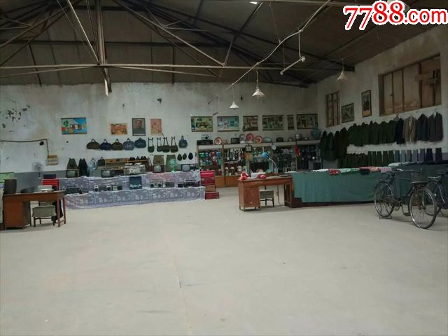 60年代供销社场景小卖部场景民俗怀旧老物件展览展出