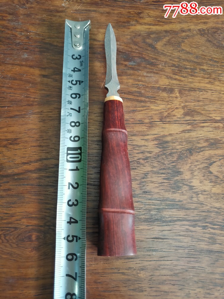 小叶紫檀茶刀便宜出_其他木制用品_乡下老货杂项铺【7788收藏__收藏