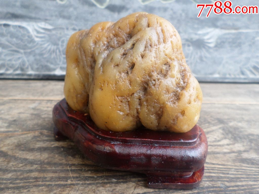 观赏奇石天然河洛玉伊洛河水冲景观原石荷花梅花黄河石图案画面石
