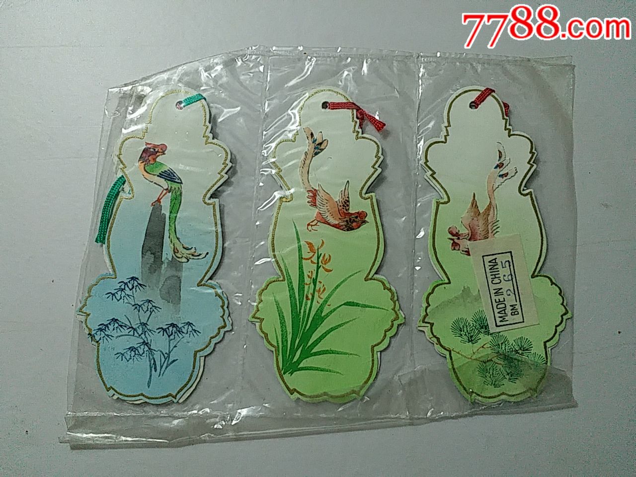 凤凰书签[6张一套]