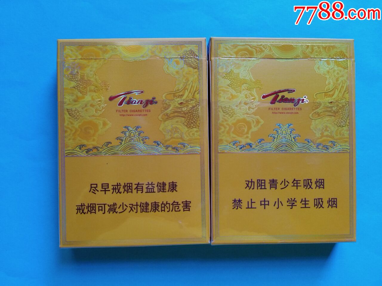 天子(中支)一对,阴影部分为光线折射的缘故