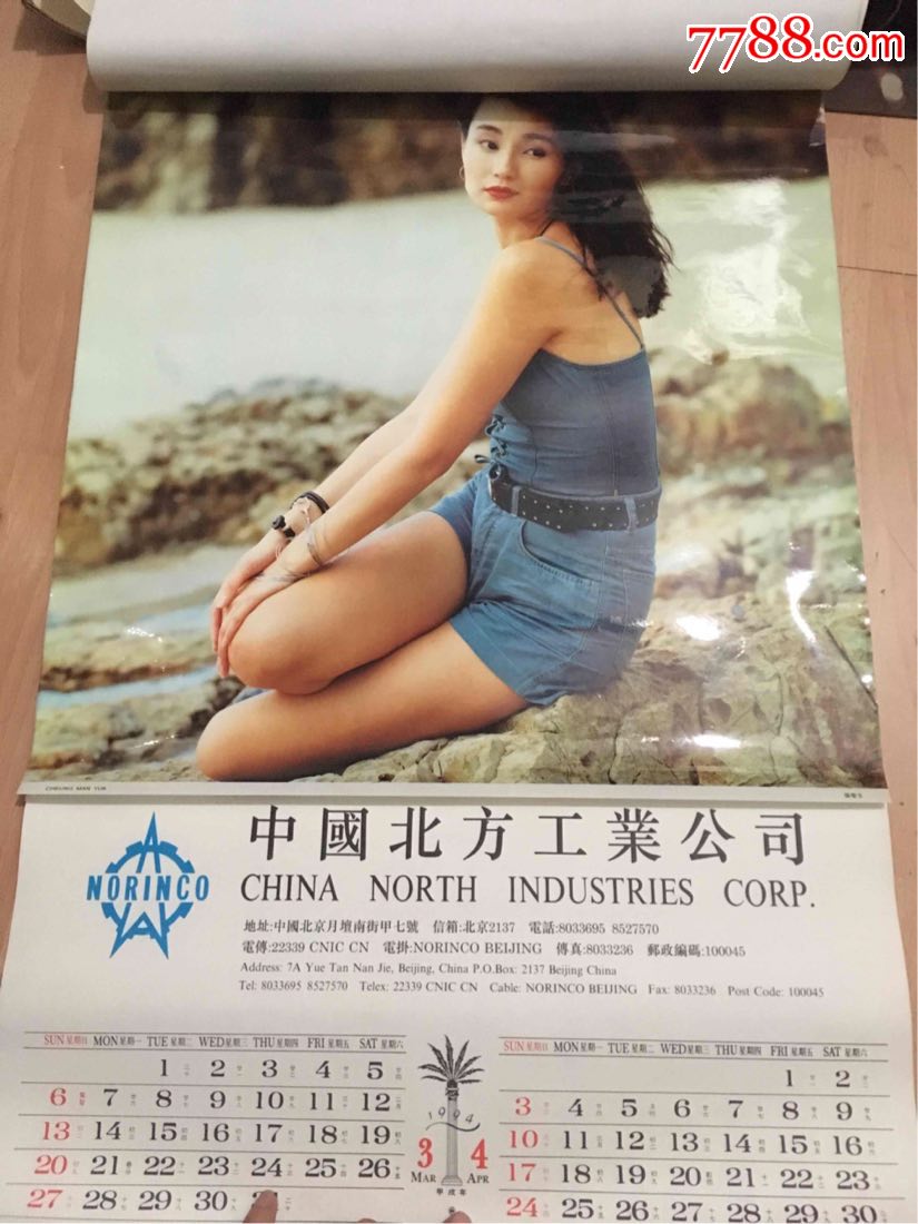 1994港台女明星_挂历/台历【龙门文化】_第3张_7788小人书