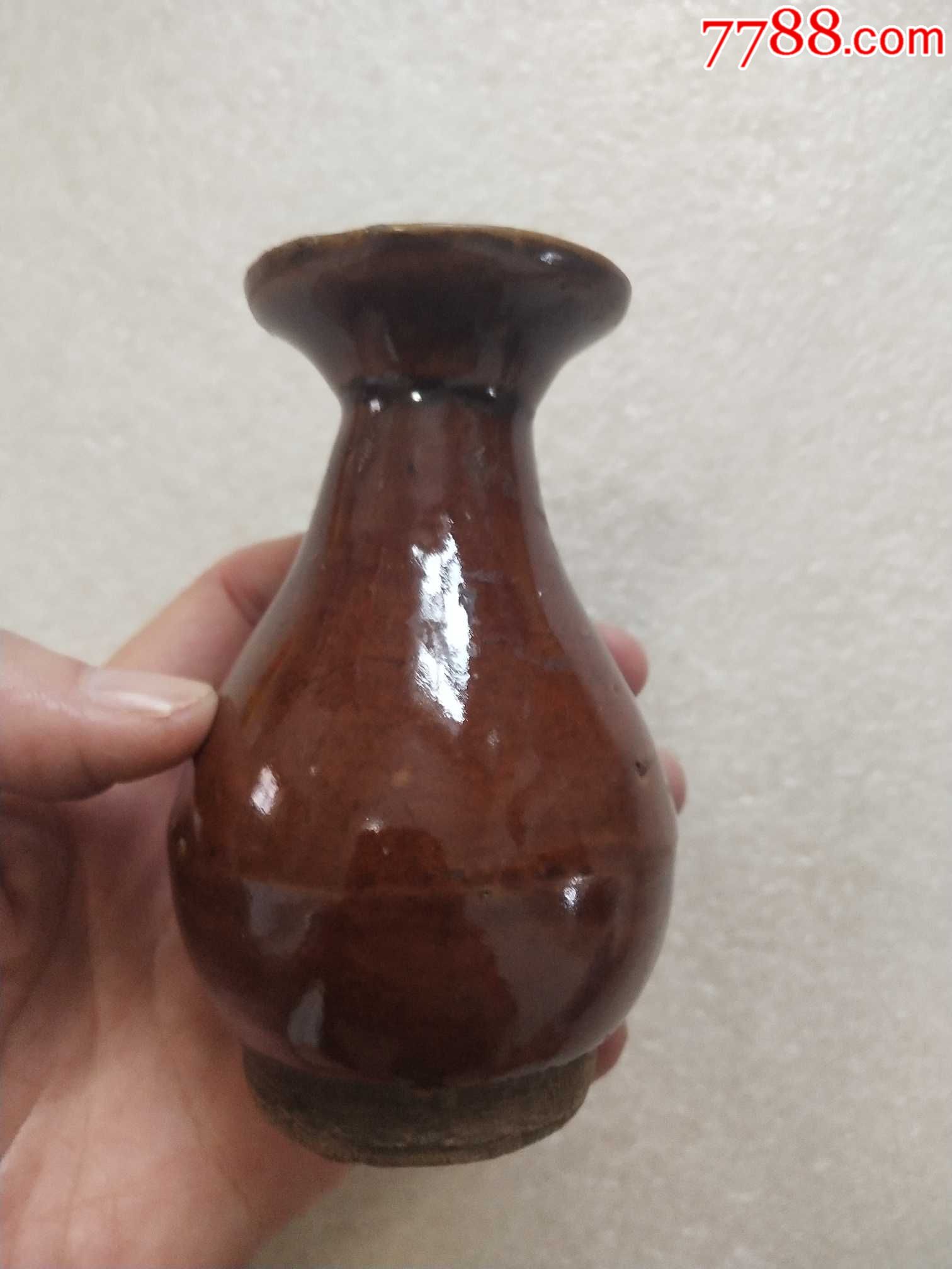 清代民国酱油瓶玉壶春瓶