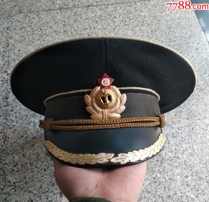 苏联海军军官礼服帽头围57cm