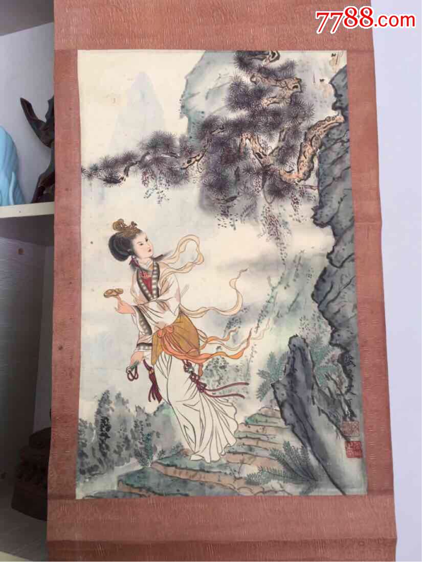 盗灵芝(工笔绘画精美!)著名画家绘画