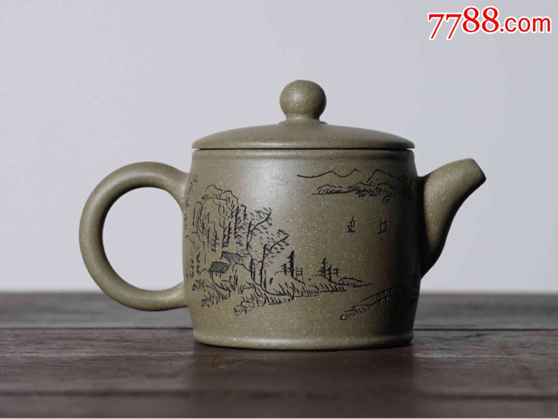 紫砂壶(汉瓦)传统手工制作_紫砂壶_第4张_7788陶器收藏