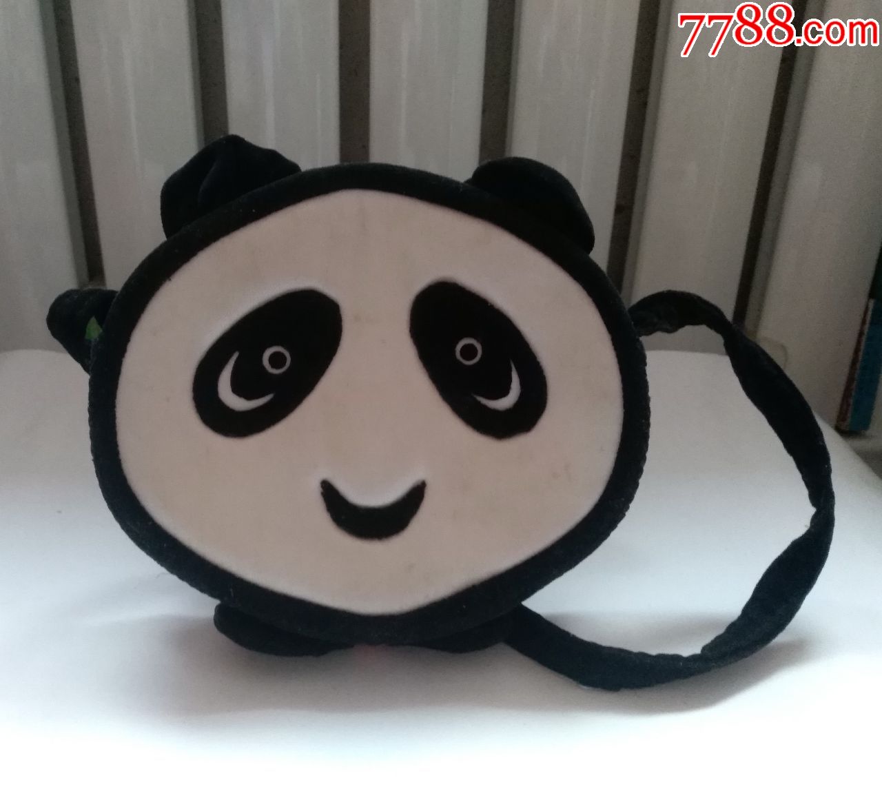 老玩具款熊猫包包保存不错带标完好少见点图可放大