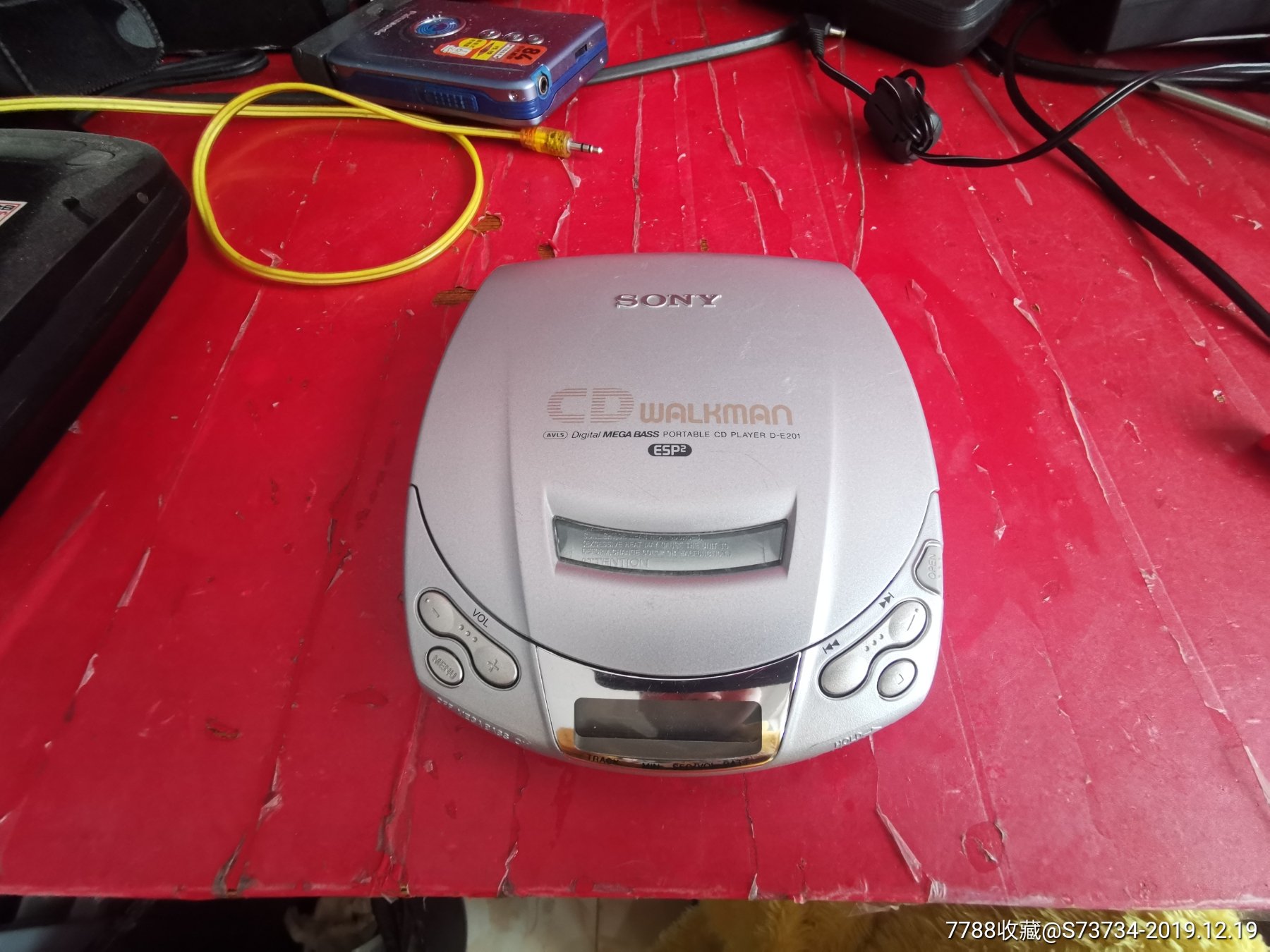 索尼cd机随身听型号d-e201