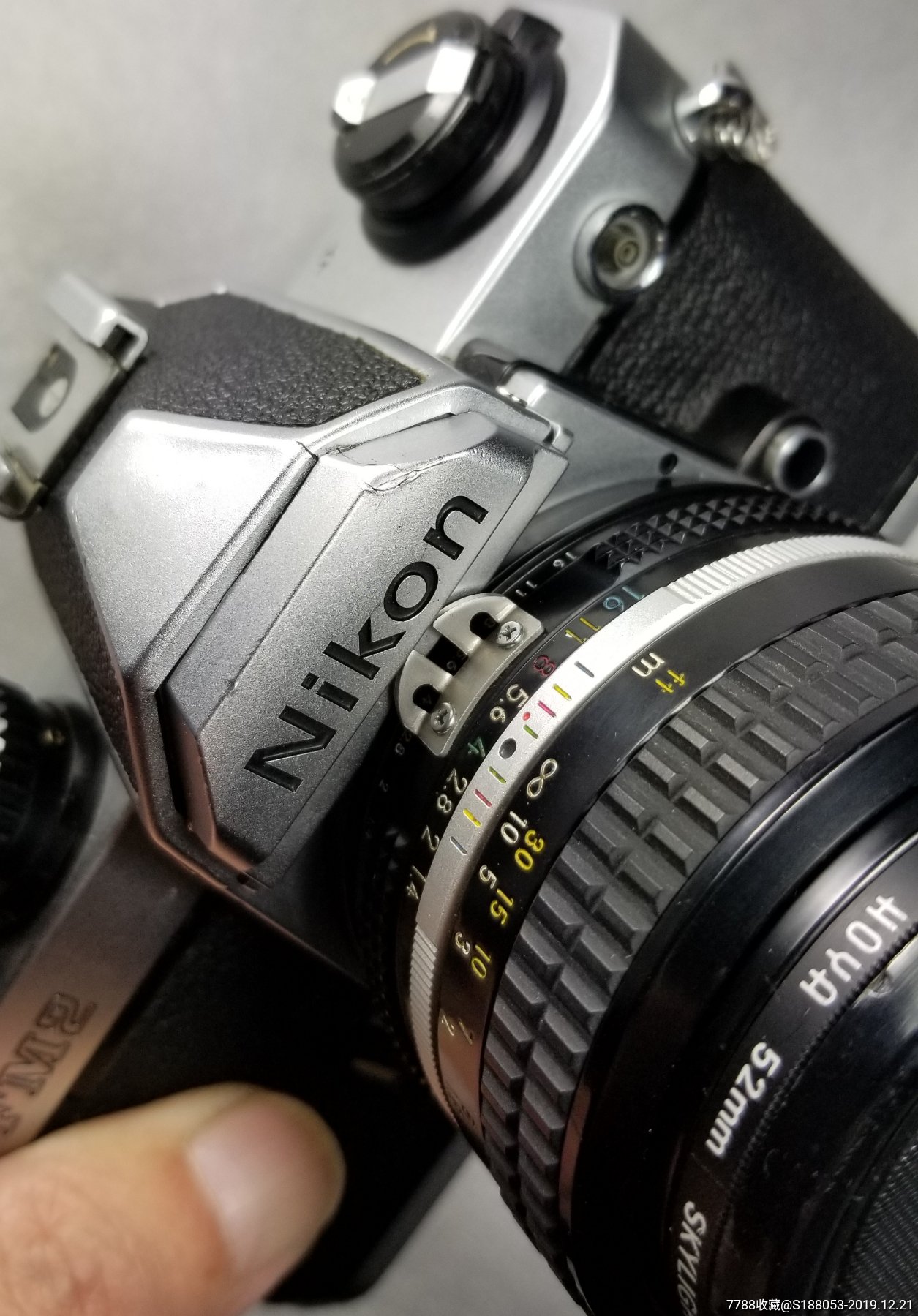 尼康fm2镜片相机带501.4镜头套机