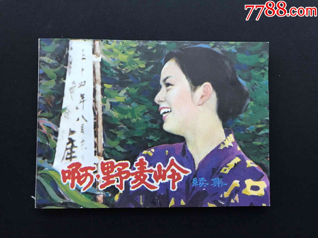 电影连环画《啊野麦岭》好品