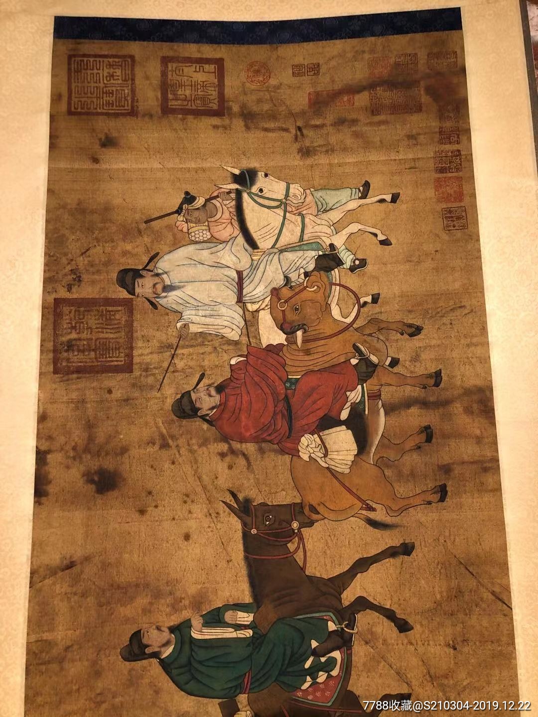 韩干(约706年-783年),唐代画家,以画马著称,蓝田(今陕西蓝田)人