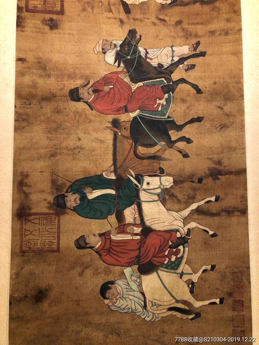 韩干(约706年-783年),唐代画家,以画马著称,蓝田(今陕西蓝田)人