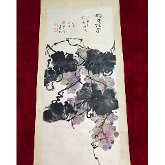 著名画家.魏明耀.花鸟画原作.尺寸68x45厘米