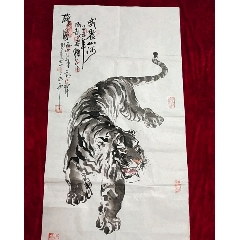 著名画家.李方卿.花鸟画原作.