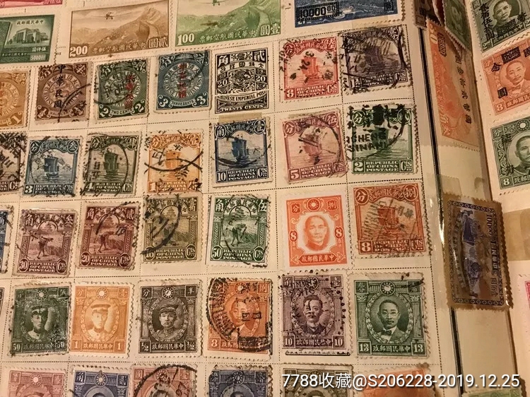 t民国时期美国的邮票收藏册两本共3000张左右邮票_价格10元_第4张