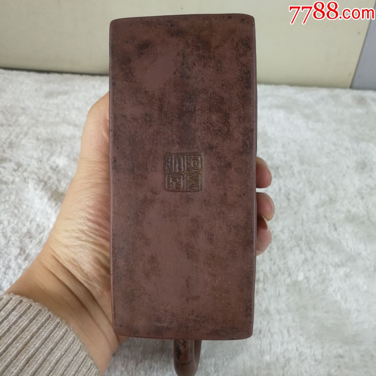陈曼生半月瓦当壶紫砂壶阿曼陀室款