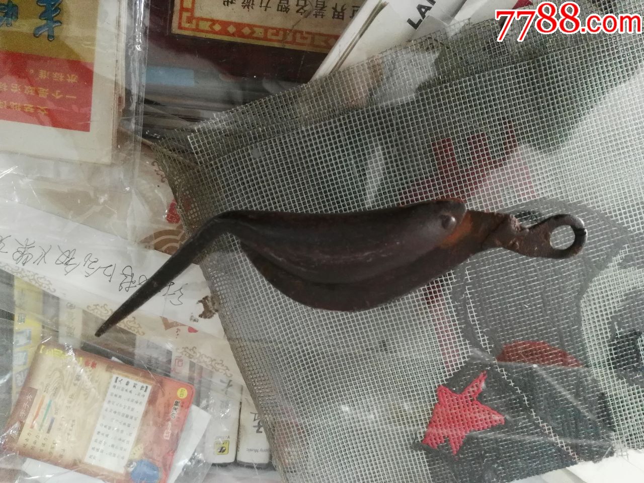 民国车夫用铁刀_水电/五金_第1张_7788老玩具收藏