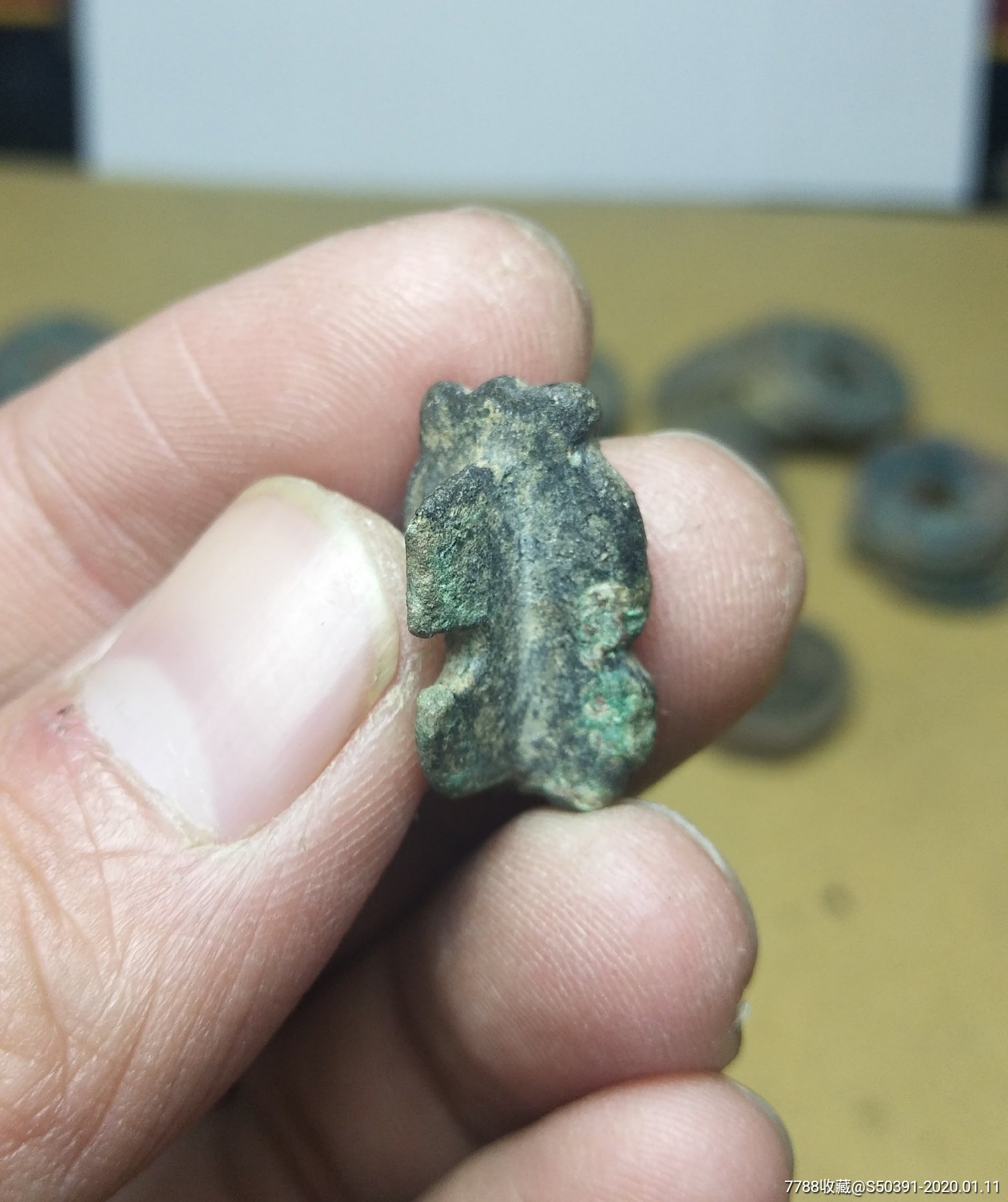 元代八思巴文文印押,铜/金属印章,铜印,元明清,姓名/名号印,其他印钮