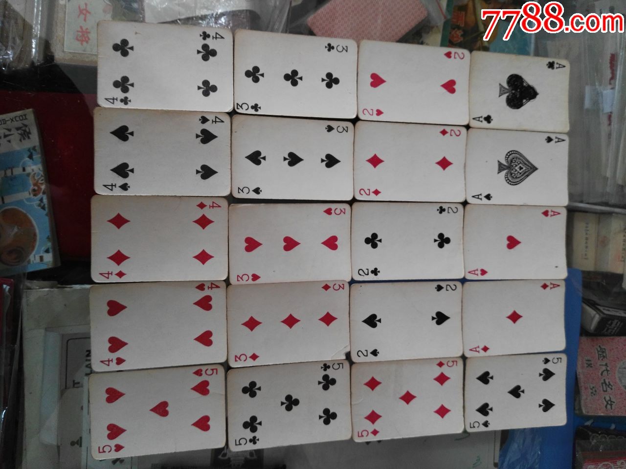 80年代麒麟扑克一盒,扑克牌_第8张_7788扑克牌