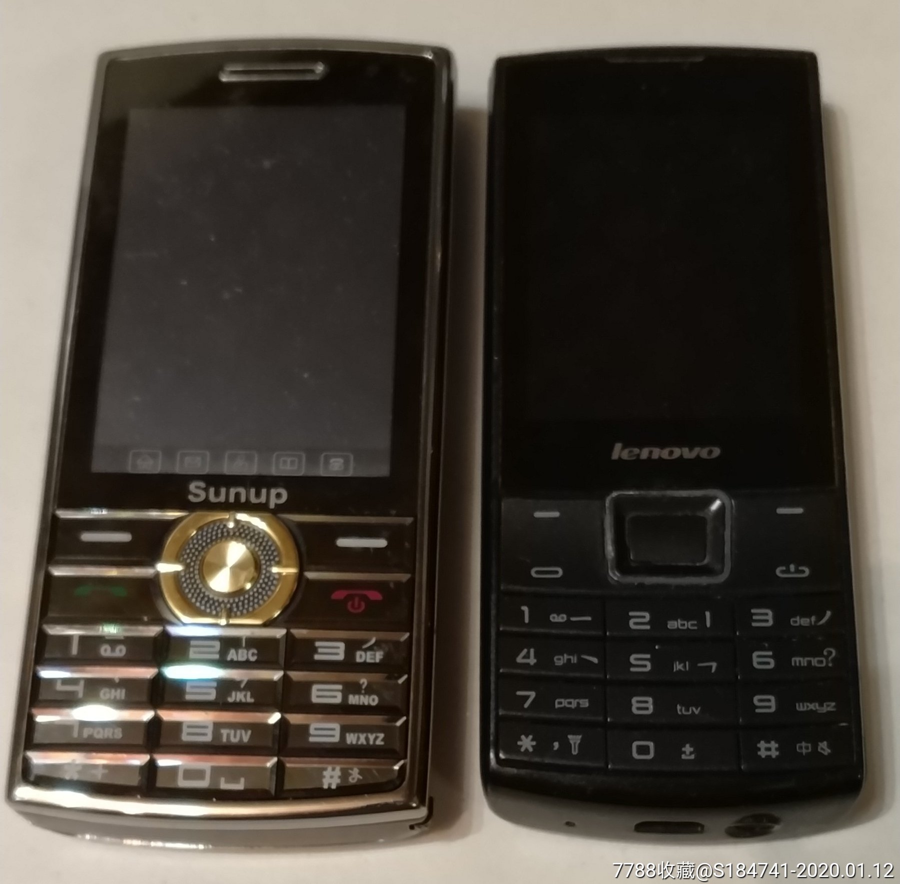 sunup--型号:8*0和联想手机型号:a180--2台一起卖
