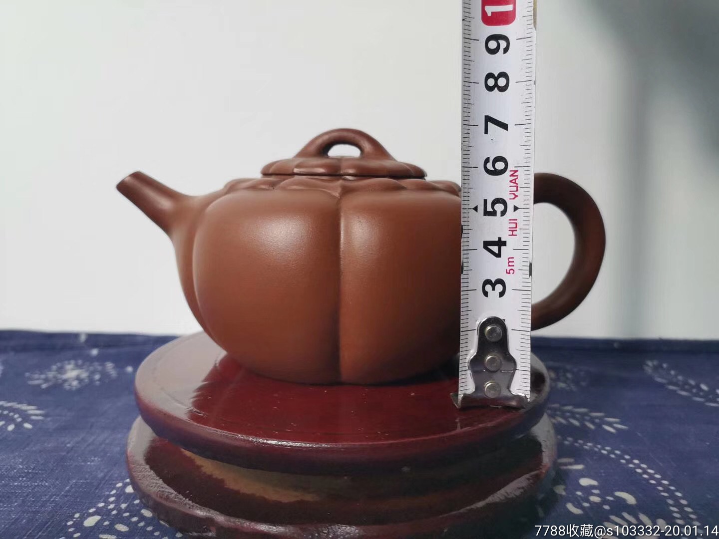老紫砂壶民国金鼎商标款